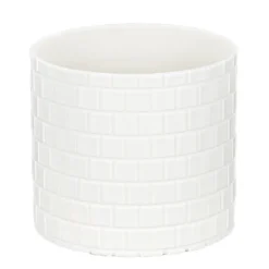 Deko-Brunnen mit Dach und Floristik, 21cm x 12,8cm x 11,2cm, Rohling, weiß