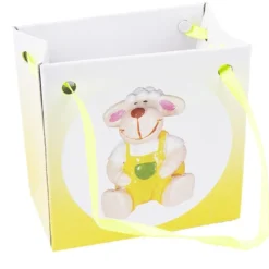 Deko-Comic-Schaf 1, Steinharz, in Geschenktüte, 3,5cm