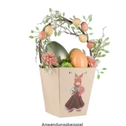 Deko-Eier, Ø 6,5cm, 10cm hoch, pastellgrün, 2 Stück