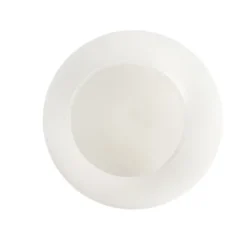 Deko-Eier mit runder Öffnung, Ø 6,1cm, 8cm hoch, transluzent, weiß, 4 Stück