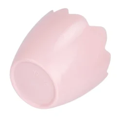Deko-Eierschalen, zum Befüllen & Aufstellen, verschiedene Größen, pastellrosa, 3 Stück