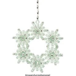 Deko-Eiskristalle 3, Rohlinge, Ø 14,2cm, 5 Stück