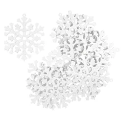 Deko-Eiskristalle 2, Rohlinge, Ø 12cm, 11 Stück