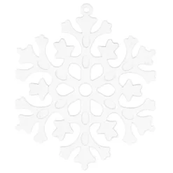 Deko-Eiskristalle 2, Rohlinge, Ø 12cm, 11 Stück