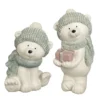 Deko-Figuren, Eisbären, 14cm / 16cm hoch, 2 Stück