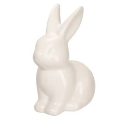 Deko-Figuren, Hasen, 8,6cm x 5,8cm x 11cm, 2 Stück