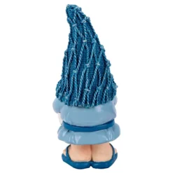 Deko-Figur, Wichtel mit Muscheln 1, 7,1cm x 8,6cm x 17,6cm