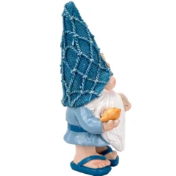 Deko-Figur, Wichtel mit Muscheln 2, 8,1cm x 6,8cm x 17,2cm