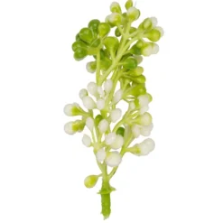 Deko-Floristik, Blütenknospen 6, 35g, 8cm lang, weiße Knospen