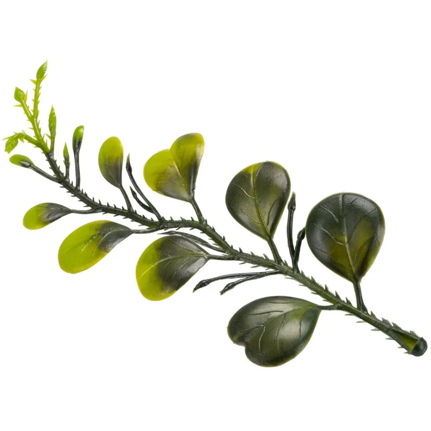 Deko-Floristik, Blätter 9, 35g, 15cm lang, grün