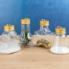 Deko-Formen, Rohlinge, zum Befüllen, Stern, Tannenbaum, Glocke, Tropfen, transparent, 4 Stück