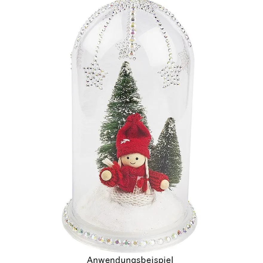 Deko-Glocke, Ø 9,8cm, 18,5cm hoch