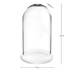 Deko-Glocke, Ø 9,8cm, 18,5cm hoch