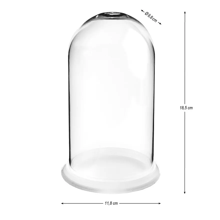 Deko-Glocke, Ø 9,8cm, 18,5cm hoch