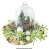 Deko-Glocken, Ø 7,8cm, 11cm hoch, mit abschraubbarem Boden, 2 Stück
