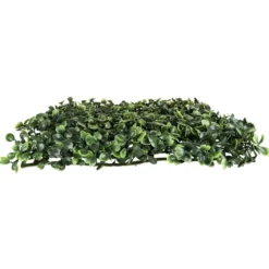 Deko-Grasmatte, 25cm x 25cm x 4cm, Buchsoptik