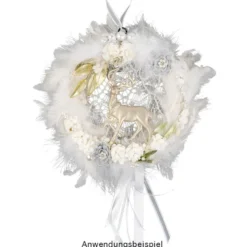 Deko-Hirsche 5, Rohlinge, 9,6cm x 12,3cm, 5 Stück