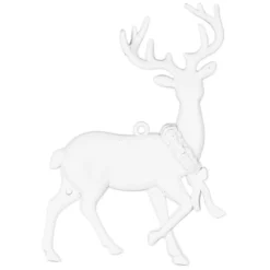 Deko-Hirsche 5, Rohlinge, 9,6cm x 12,3cm, 5 Stück