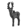 Deko-Hirsche 4, Rohlinge, 4,5cm x 6,5cm x 1,3cm, mit Öse zum Aufhängen, 8 Stück
