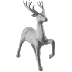 Deko-Hirsche 1, Rohlinge, 23cm x 14cm x 4,5cm, 2 Stück