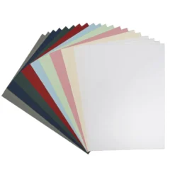 Deko-Karton, Textur 6, 10 Farben, DIN A4, 20 Bogen