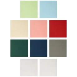 Deko-Karton, Textur 6, 10 Farben, DIN A4, 20 Bogen