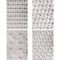 Deko-Karton, Unique, Ostern, DIN A4, 250 g/m², 4 Designs in 5 Farben, 20 Bogen