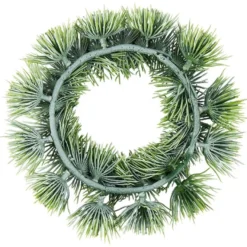 Deko-Kranz, Design 10, innen: Ø 11cm, außen: Ø 19cm, mit Lärchennadeln