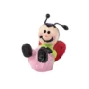 Deko-Marienkäfer "Lucky Lo" 4, Steinharz, in Geschenktüte, 2,5cm
