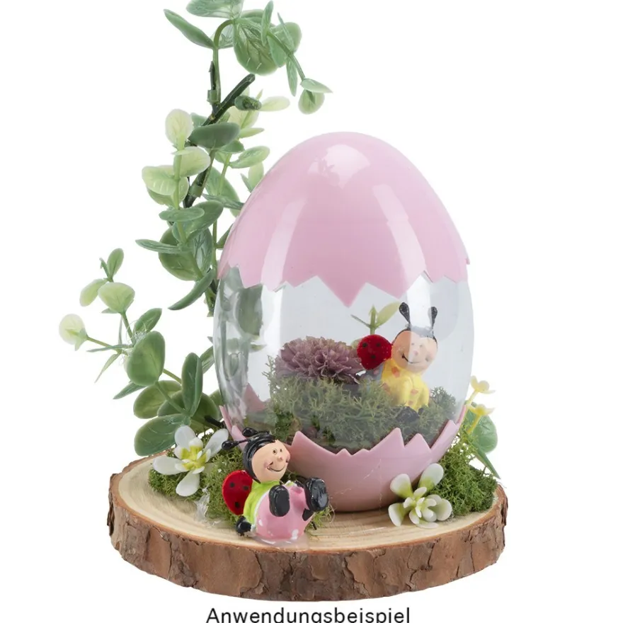 Deko-Marienkäfer "Lucky Lo" 4, Steinharz, in Geschenktüte, 2,5cm