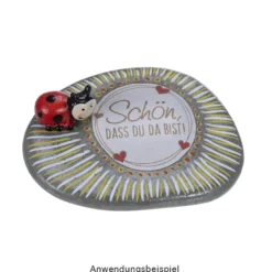 Deko-Marienkäfer mit Klebepad, 3cm, 24 Stück