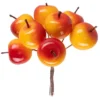 Deko-Äpfel am Draht, 12cm lang, 8 Stück