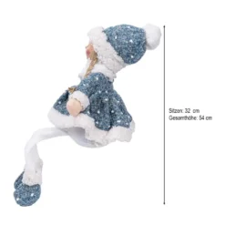Deko-Puppe, Aurelie, Gesamthöhe: 54cm, sitzend: 32cm