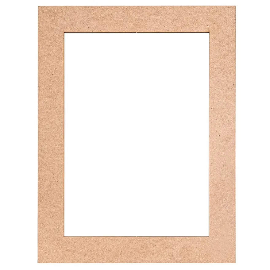 Deko-Rahmen & Kreativplatten, Rohlinge, 2 Rahmen, 2 Platten, 35cm x 25cm