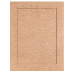 Deko-Rahmen & Kreativplatten, Rohlinge, 2 Rahmen, 2 Platten, 35cm x 25cm