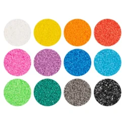 Deko-Sand, Sortierung 1, 12 Farben, jeweils 19g