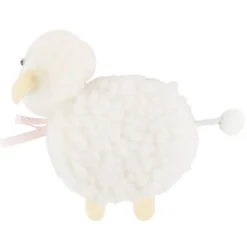 Deko-Schafe, 11cm x 7,1cm x 2,7cm, 4 Stück