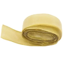 Deko-Schlauchband, metallic-gold, 3,5 cm x 5 m