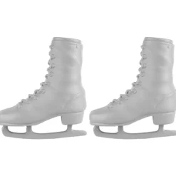Deko-Schlittschuhe 2, Rohlinge, 16,5cm x 15cm x 5,5cm, 2 Stück