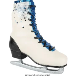 Deko-Schlittschuhe 2, Rohlinge, 16,5cm x 15cm x 5,5cm, 2 Stück