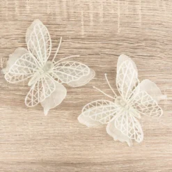 Deko-Schmetterlinge, Rohlinge, 9cm x 10cm, 16 Stück