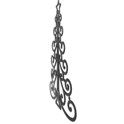Deko-Tannenbäume, Rohlinge, 27,5cm x 21cm x 0,3cm, 2 Stück