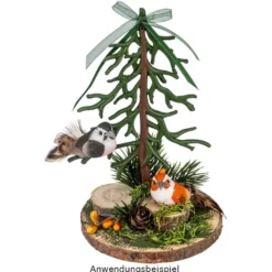 Deko-Tannenbäume 4, Rohlinge, 9,5cm x 15cm, 13 Stück