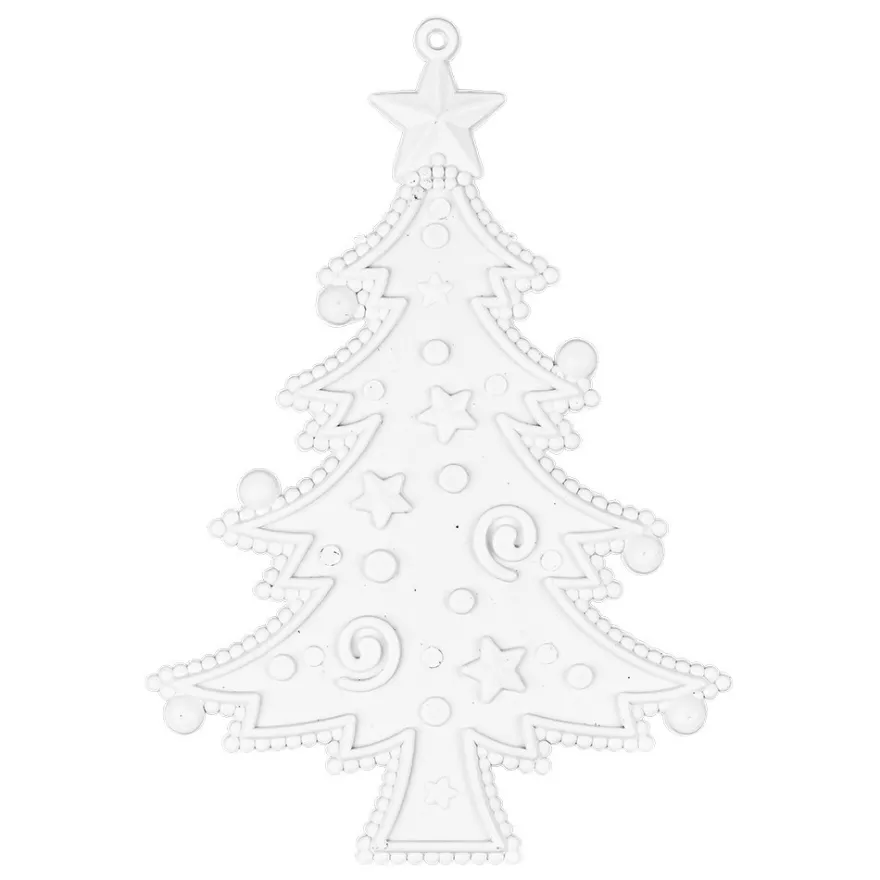 Deko-Tannenbäume 2, Rohlinge, 8,5cm x 12,5cm, 9 Stück