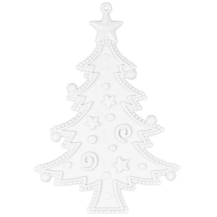 Deko-Tannenbäume 2, Rohlinge, 8,5cm x 12,5cm, 9 Stück