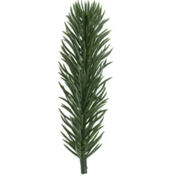 Deko-Tannenzweige, 12cm lang, grün, 15 Stück