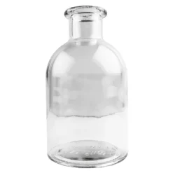 Deko-Vase, Glas, Ø 9cm, 16cm hoch, transparent, klar
