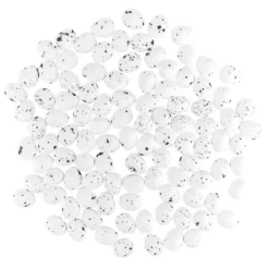 Deko-Wachteleier, Höhe 1,8cm, Ø 1,5cm, 100 Stück