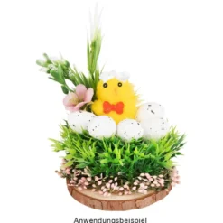 Deko-Wachteleier, Höhe 2,5cm, Ø 1,8cm, 50 Stück