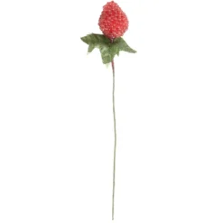 Deko-Zweige, Himbeeren, 10cm lang, am Draht, 12 Stück